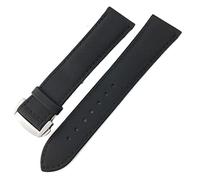 NFRFK Nylon Canvas Watch Band pour Omega Seamaster Diver 300 pour Rolex pour Seiko Skx Pour Tissot pour Longines Leather 19mm 20mm 21mm 22mm STRAP(Black black,20mm Golden buckle)