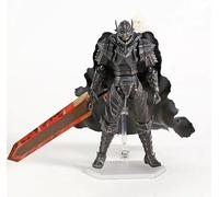 NFsgVCGJ Berserk SP-046 Figma 410 Guts Figureberserker Armor Ver. Figurine mobile repeinte en forme de crâne 17,8 à 30,5 cm (Figma410 16,5 cm)