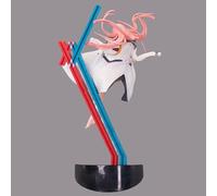 NFsgVCGJ Darling in The Zero Two 1/7 - Statue d'anime Pretty Girl/modèle de collection/personnage peint 34 cm