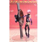 NFsgVCGJ Figurines d'action japonaises en PVC 32 cm édition limitée Fate/Grand Order Shielder Mash Kyrielight Beautiful Girls Anime Japonais Modèle Jouet Décoration de bureau Boîte cadeau