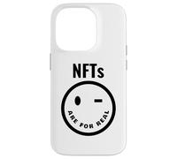 NFTs are for Real Non-Fungible Crypto Art Token Collector Coque pour iPhone 14 Pro