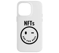 NFTs are for Real Non-Fungible Crypto Art Token Collector Coque pour iPhone 14 Pro Max