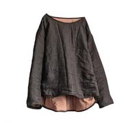 NFYM Pull matelassé léger pour femme - Ourlet irrégulier - Manteau court d'automne et d'hiver, noir, taille unique