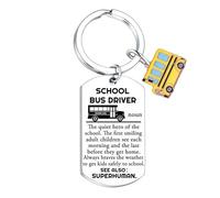 Nfyxcaz Cadeaux de remerciement pour chauffeur de bus scolaire, cadeaux de remerciement pour chauffeurs de bus scolaires, cadeaux de retraite pour chauffeurs de bus scolaires, cadeaux de retraite pour