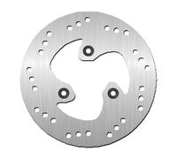 Nordic Gaming Disque de frein NG 1024161 - rond arrière 190x58x4 mm 3 trous argenté