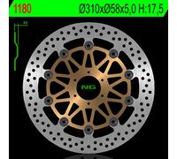 NG BRAKES Bremsscheibe schwimmend rund