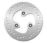 Nordic Gaming Disque de frein NG 1024161 - rond arrière 190x58x4 mm 3 trous argenté