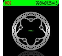 NG DISQUE DE FREIN AVANT/ARRIÈRE KYMCO PEOPLE 125 16-17, 300 16-17 (260X125X4.5,