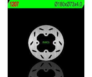 NG TARICKS AVANT DE FREIN POLARIS 250/325/330/400/500/600/700/800 (180x73x4)