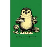 NG04 Teaching Assistant Notebook - Penguin Edition: Professional Grid Notebook for Teaching Assistants and Educators | 120 Pages | 6×9 in