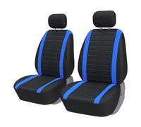 NGANOH Housses Siège De Voiture Avant, pour to-yota Hilux (AN120/AN130) 8.Gen 2015-2024 Confortables Respirant Lavable Couvre Sieges pour Quatre Saisons Protection Interieur,C-Blue