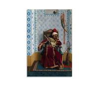 NgAnoh Markos Impression sur toile Botsaris par Jean-Leon Gerome 60 x 90 cm