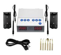 NGARY Couteau À Cire pour Sculpture Dentaire, Crayons À Cire pour Sculpture Dentaire avec 6 Pointes De Cire Et 2 Stylos, Température De 50 °C À 200 °C pour La Sculpture À La Cire