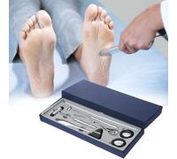 NGARY Ensemble De Marteaux Neurologiques, Marteau Neurologique 5 PCS, Marteau Réflexe Portable Multifonctionnel avec Poignée Ergonomique, Compact Et Portable pour L'examen du Système Nerveux