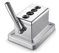 NGARY Guillotine à cigares de Table, Coupe-Cigare de Table ou de Bureau avec Quatre Options de Coupe, Coupe-Cigare de Bureau sculpté en V en Acier Inoxydable pour Couper Les cigares