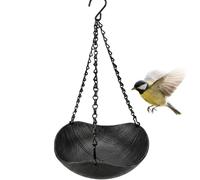 Ngbbby Bain d'oiseaux Suspendu, mangeoire à Oiseaux Suspendue pour l'extérieur, mangeoire à Polyvalente en Plastique, Bols de Bains d' pour Le Jardin