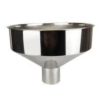 Ngbbby Entonnoir en Acier Inoxydable, Grand Entonnoir 8x6 Pouces, Cuisine avec Sortie de 4.2cm, entonnoirs à Large Bouche pour la Cuisine pour l'huile