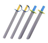 Ngbbby Épées et Couteaux en Mousse EVA, 4 pièces, épée de Pirate, Jouets de Simulation pour Enfants, activités fête à la Maternelle