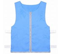 Ngbbby Gilet rafraîchissant pour la chaleur extrême, gilet froid réutilisable pour l'été par temps chaud, bleu, rafraîchissant pour les femmes