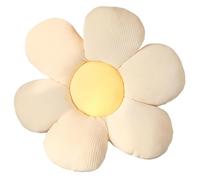 Ngbbby Oreiller à Fleurs 16 Pouces, Coussin de Sol en Peluche Doux et Confortable, Coussin de siège décoratif Mignon