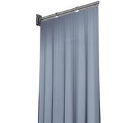 Ngbbby Rideau de Douche Pliable, Rideau de Douche rétractable, Robuste et Pliable avec Rail Amovible en Alliage d'aluminium, Support à Linge pour Salle Bain, Baignoire d'angle, Maison, 3 Plis