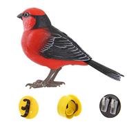 Ngbbby Robot Oiseau électrique Chantant et gazouillant Jouet d'oiseau activé par Le Mouvement et Le Son Simulation à Piles Jouets interactifs Mignons pour Enfants Style2