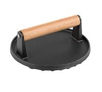 Ngbbby Smash Burger Press Rond Fer Steak Grill Presse Viande Bacon Burger Smasher pour Outil de Cuisson, Viande