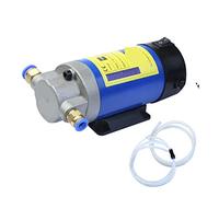 NGBFF 12V 24V Pompe de Changement d'aspiration de Transfert d'aspiration électrique Moteur Pompe d'extraction Diesel 100W 4L for Voiture(12V)
