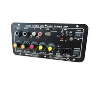 NGBFF Carte amplificateur Bluetooth for Voiture, Carte AUX TF, USB 30-120 W for Haut-Parleur 4 ohms 40 W, Module d'amplification de Caisson de Basses