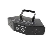 NGBFF Lumière disco, DJ Disco scène projecteur Six yeux rvb lumière son activé modèles effets Scaner noël maison danse fête système spectacle pour fête, bar, club, mariage, Halloween, Noël