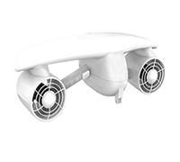 NGBFF Propulseurs De Natation Équipement De Plongée Portatif Planches Électriques Planches De Surf Électriques Boosters sous-Marins(Blanc)