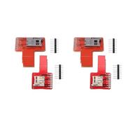 NGCG 2 pièces Micro SD Sniffe compatible avec carte adaptateur de carte TF universelle, 1 pièce, argent