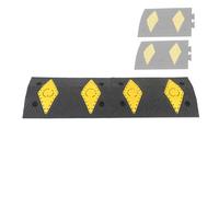 NGDFGR Bumps de vitesse, bosses pour plus de sécurité combinables, bosse calmante en caoutchouc robuste, 10 kg, pour allée, parking, école, route