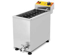 NGDFGR Friteuse Électrique, 1900 W/3000 W, Automatique, avec Température Réglable, Grande Capacité De 12 L pour La Cuisson De Fromage, Hot-Dogs Et Saucisses, 25 L,25l