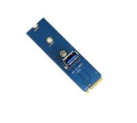 NGFF 5Gbps M.2 vers USB 3.0 carte de transfert M2 vers USB3.0 adaptateur convertisseur pour PCI Express PCI-E 1X à 16X Riser Extender - Type blue