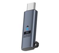 NGFF Adaptateur d'affichage virtuel USB-C USB4.0 USB5.0 DDC EDID Prise factice Type-C Émulateur fantôme sans tête compatible avec Thunderbolt 3/4/5 Bleu (4K @ 60 Hz)