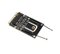 NGFF Clé E vers Mini PCI-E Adaptateur Convertisseur Carte d'extension M2 Clé NGFF E Interface pour Module sans fil M2 pour Intel