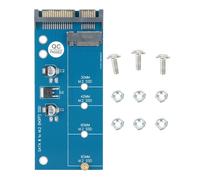 NGFF M.2 vers SATA Riser Card Adaptateur Convertisseur Carte Carte Bleue Interface Type-B pour SSD SSD