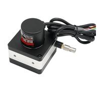 NGFPQQDDT Capteur de déplacement de type potentiomètre capteur de position câble de tirage linéaire capteur de fil de traction BriterEncoder (RS232 1024P, 10 mètres)