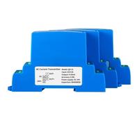 NGFPQQDDT Convertisseur de Courant AC 1A 2A 3A 5A 10A DC24V 0-9A 0-10A vers 4-20mA 0-20mA 0-10V 0-5V(AC 0-3A,4-20MA Output_AC 220V)