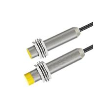 NGFPQQDDT Détecteurs de proximité inductifs M12, NPN PNP NO NC, 3 Fils, DC10-30 V, câble PVC 2 m 2 mm 4 mm Encastrable Non encastré Détection de métaux(NPN NC 8mm Non-Flush)