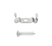 NGFPQQDDT Lot de 20 clips de fixation T4 T5 T8 pour tube fluorescent avec vis et tuyau creux pour ampoules LED (T5)