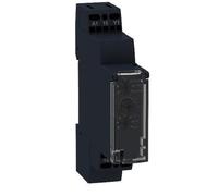 NGFPQQDDT Relais modulaire RE17RMMU, 8 A, 1 s..100 h, 1 inverseur, 10 Fonctions, 24...240 V AC