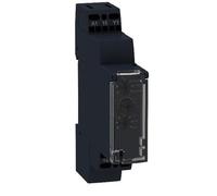 NGFPQQDDT Relais modulaire RE17RMMU, 8 A, 1 s..100 h, 1 inverseur, 10 Fonctions, 24...240 V AC