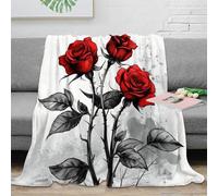 NGGADIWEG 3D Imprimé Tattoo Design Couverture Moelleuse Microfibre Noir and Jeté de Canapé Cadeau pour Voyageurs Campeurs Aventuriers 80×90inch(200x230cm)