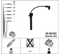 NGK Faisceau d'allumage 2476 - Kit de câbles RC-RV1301