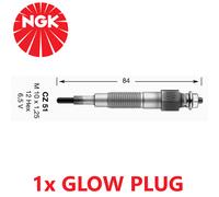 NGK 3209 Céramique 6.5V 6A 0.7 Ohm Diesel Bougie Préchauffage Moteur CZ51