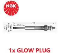NGK Bougie de préchauffage Y-703R UT pour Toyota Corolla 2.0 D