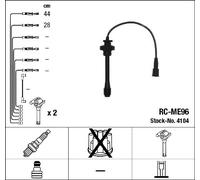 NGK 4104 Kit de câbles d'allumage
