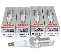 NGK # 4589 Laser Iridium Spark Plugs IFR6T11-4 PCS NEW